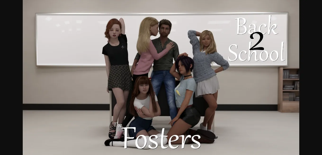 VN Ren'Py Abandoned The Fosters  Back 2 School [v0.5] [_13_] | Free Adult Games