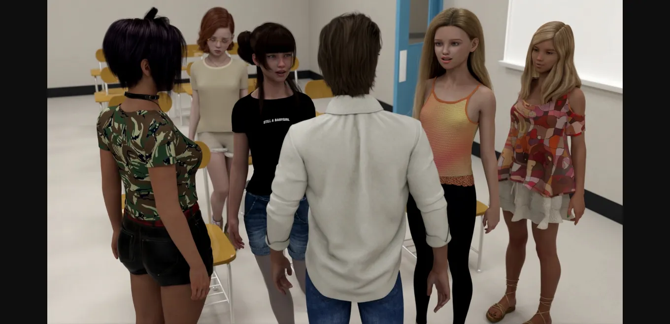 VN Ren'Py Abandoned The Fosters  Back 2 School [v0.5] [_13_] | Free Adult Games