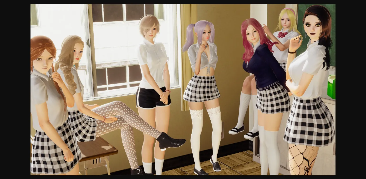 VN Ren'Py Abandoned The God of Yuri School [Ch1 v0.3.1] [Wer0] | Free Adult Games