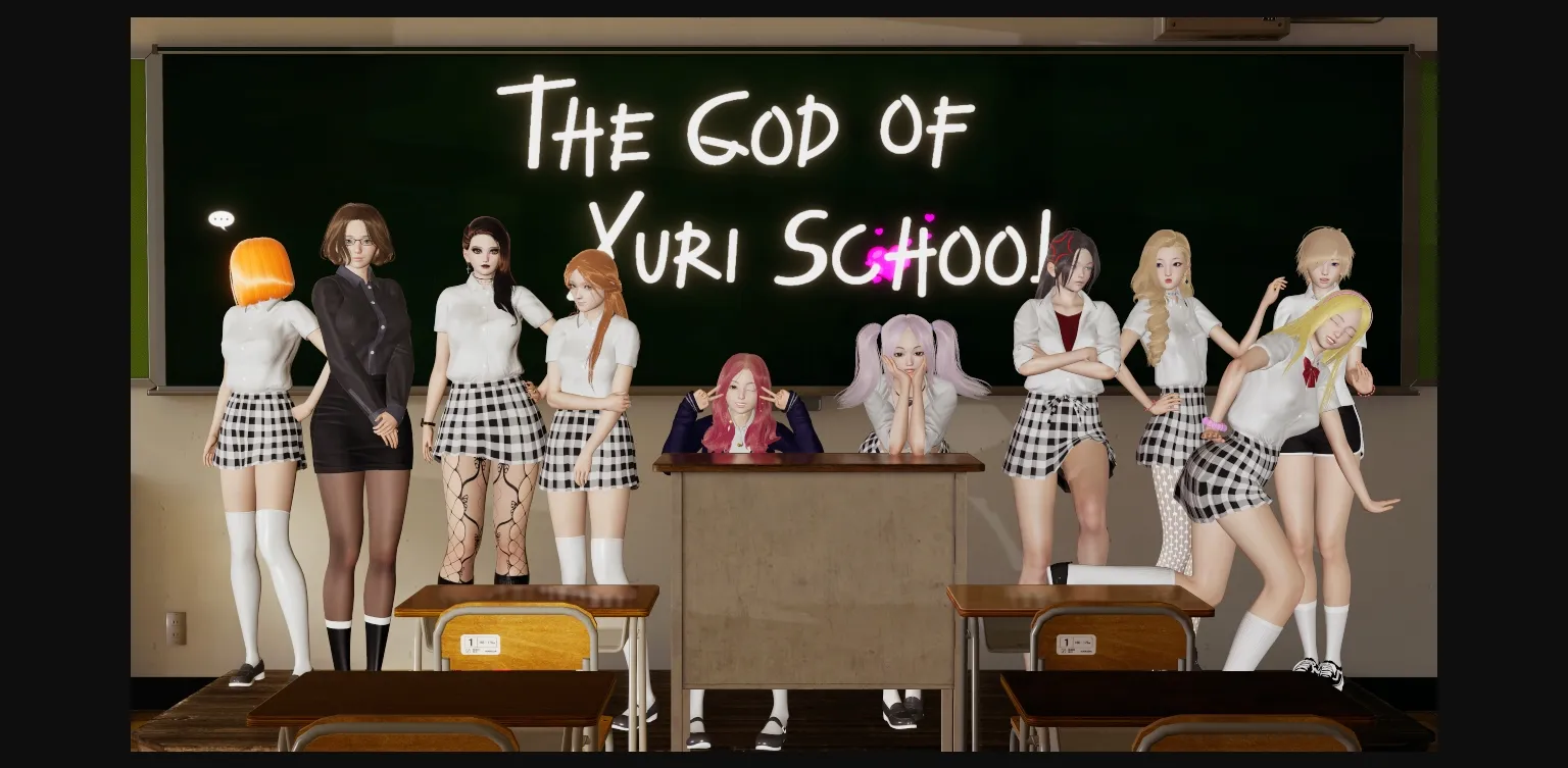 VN Ren'Py Abandoned The God of Yuri School [Ch1 v0.3.1] [Wer0] | Free Adult Games