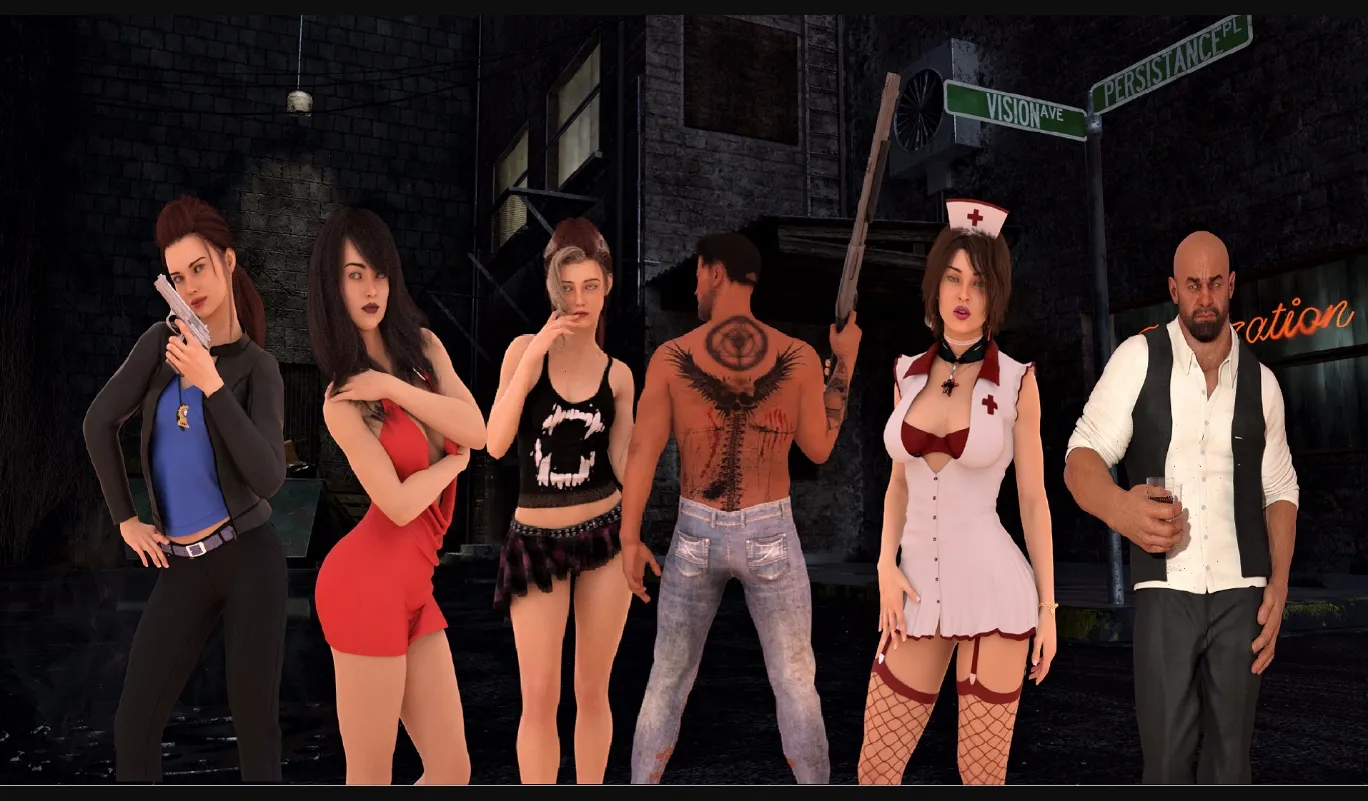 VN Ren'Py Abandoned The Punisher [v0.1] [LyR_Studio] | Free Adult Games