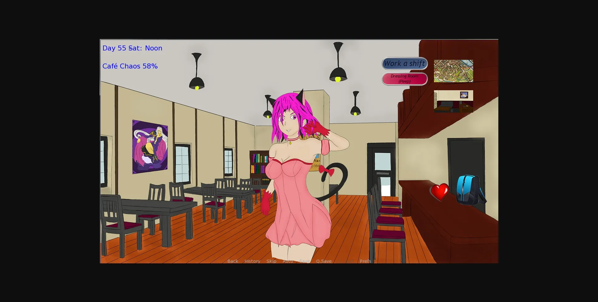 VN Ren'Py Abandoned The Sexy Cosplay Cafe [v0.30] [Novus] | Free Adult Games