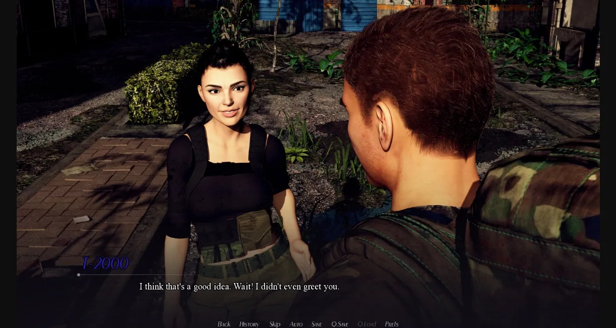 VN Ren'Py Abandoned The Story of a Survivor [Ep.1] [Piloo] | Free Adult Games