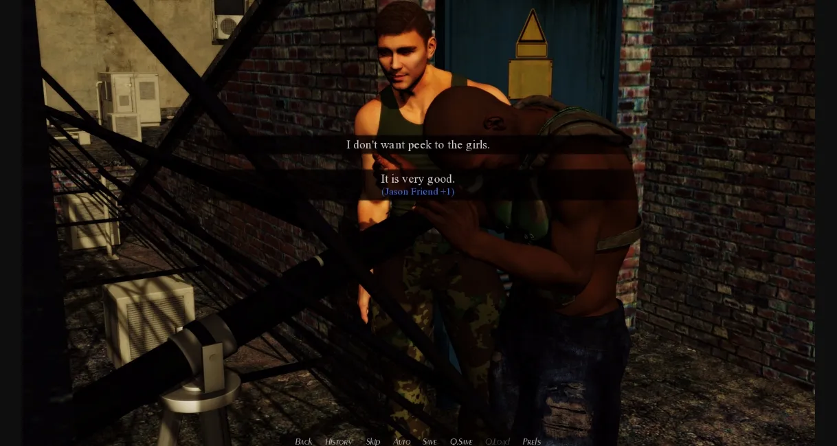 VN Ren'Py Abandoned The Story of a Survivor [Ep.1] [Piloo] | Free Adult Games