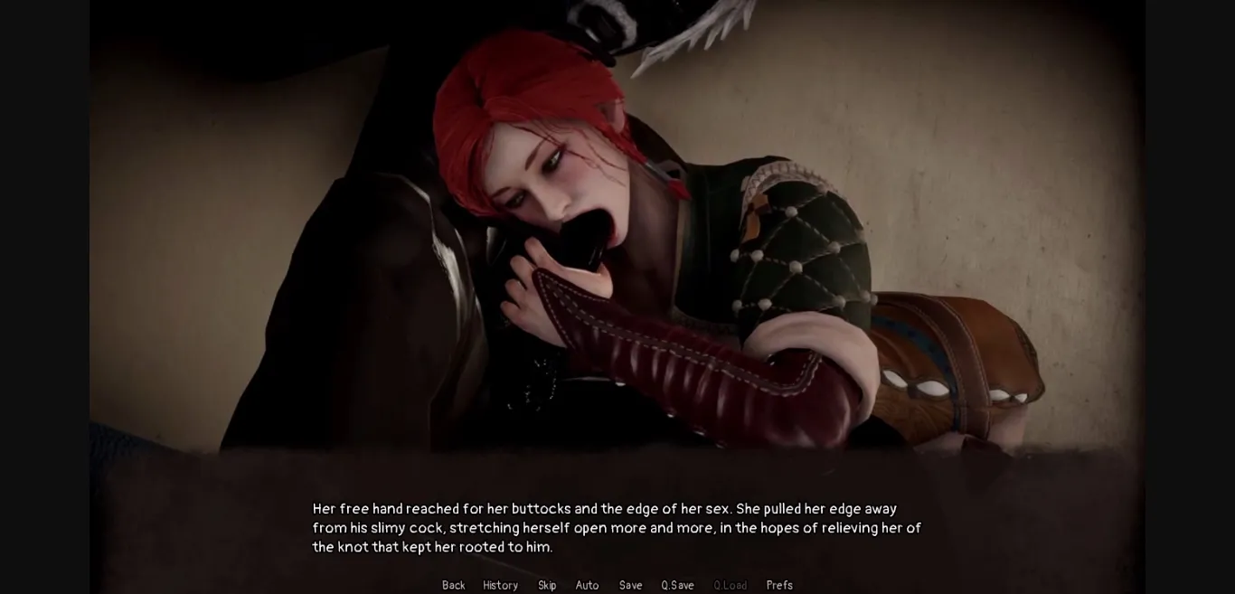 VN Ren'Py Abandoned The Witcher  Zerrikanian Apprentice [Demo v1.0] [Sinccubus] | Free Adult Games