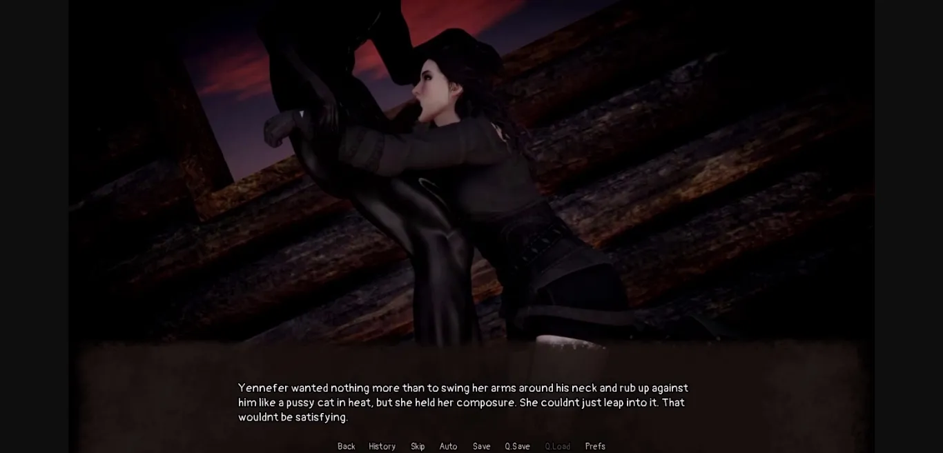 VN Ren'Py Abandoned The Witcher  Zerrikanian Apprentice [Demo v1.0] [Sinccubus] | Free Adult Games