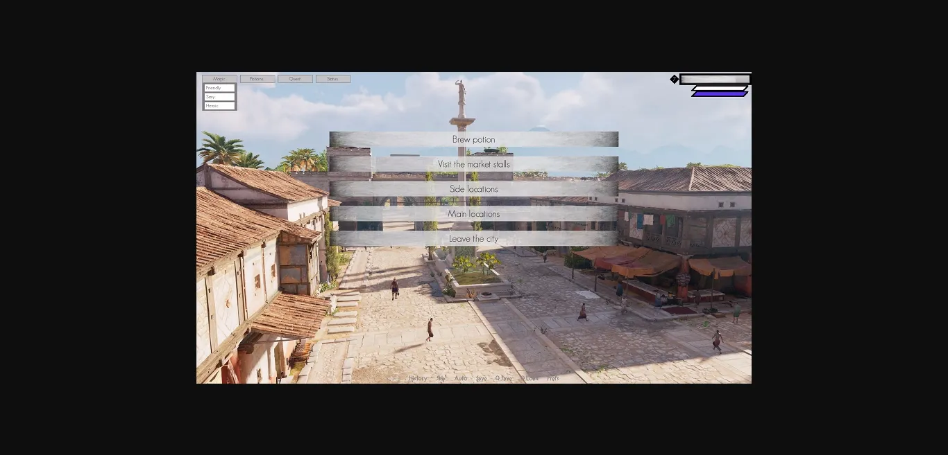 VN Ren'Py Abandoned Their Beautiful World - Divinity [v0.1.1] [Bright Sun Studios] | Free Adult Games