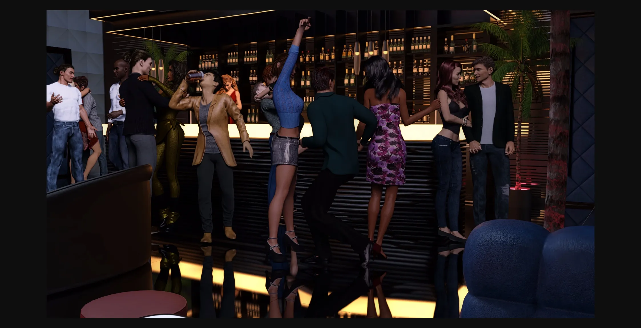 VN Ren'Py Abandoned Under the Moonlight [v0.3] [M.C Games] | Free Adult Games