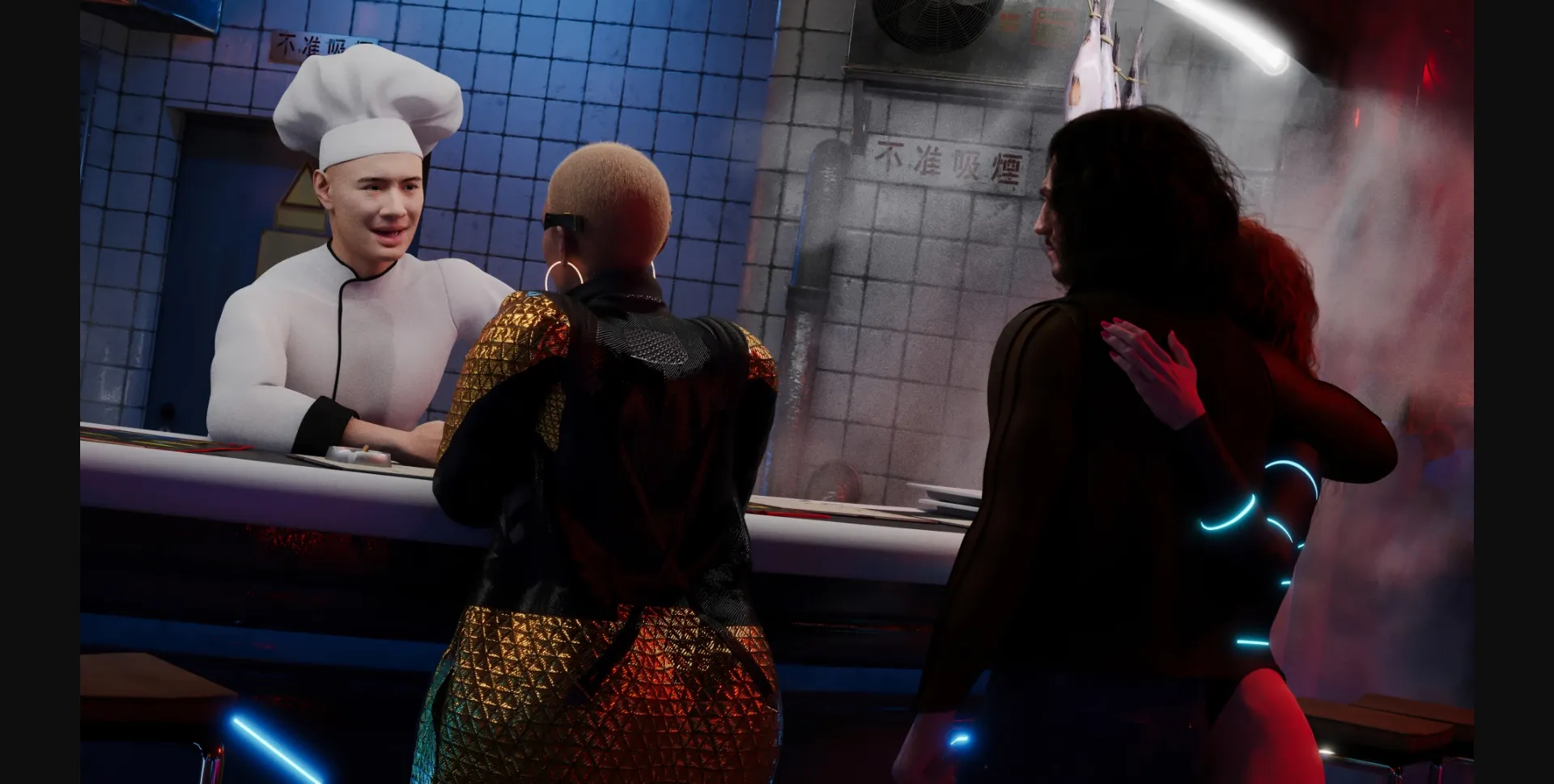 VN Ren'Py Abandoned Vaporwave 2059 [v0.2] [Jay3DM] | Free Adult Games