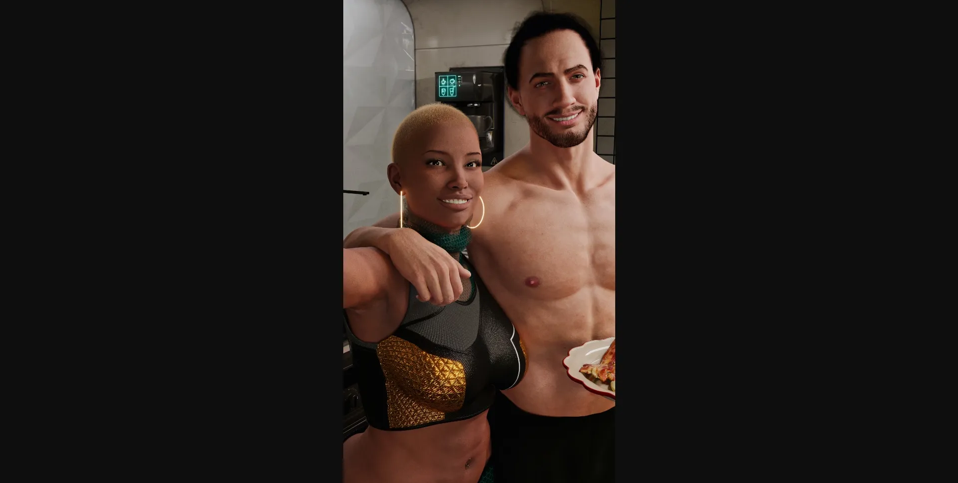 VN Ren'Py Abandoned Vaporwave 2059 [v0.2] [Jay3DM] | Free Adult Games