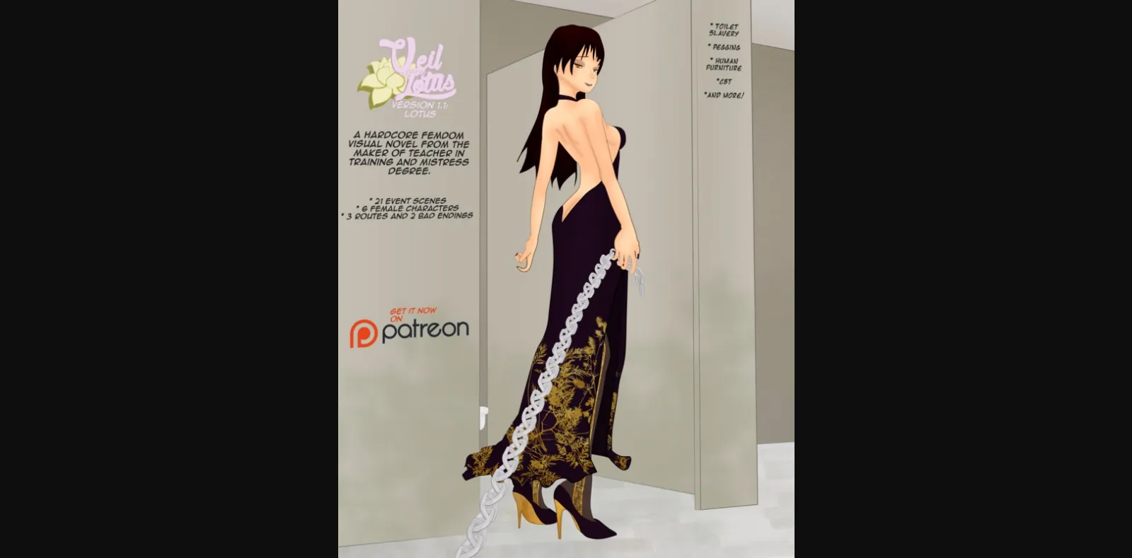 VN Ren'Py Abandoned Veil of the Lotus [v1.0] [TheMatriarchy] | Free Adult Games