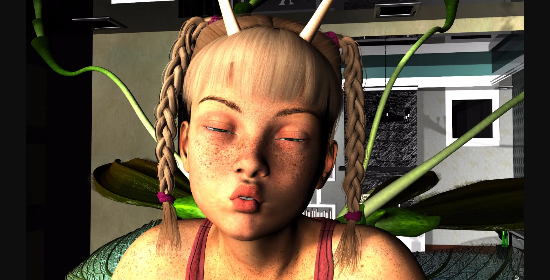 VN Ren'Py Abandoned Where The Pink Is [v0.1] [Piloo Games] | Free Adult Games