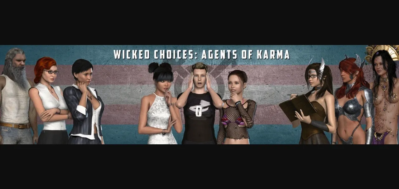 VN Ren'Py Abandoned Wicked Choices  Agents of Karma [v0.1.75] [ASLPro3D] | Free Adult Games