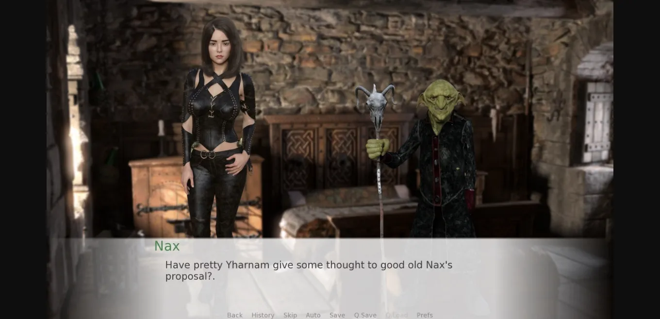 VN Ren'Py Abandoned Yharnam's Throne [v0.1] [Patches the Hyena] | Free Adult Games