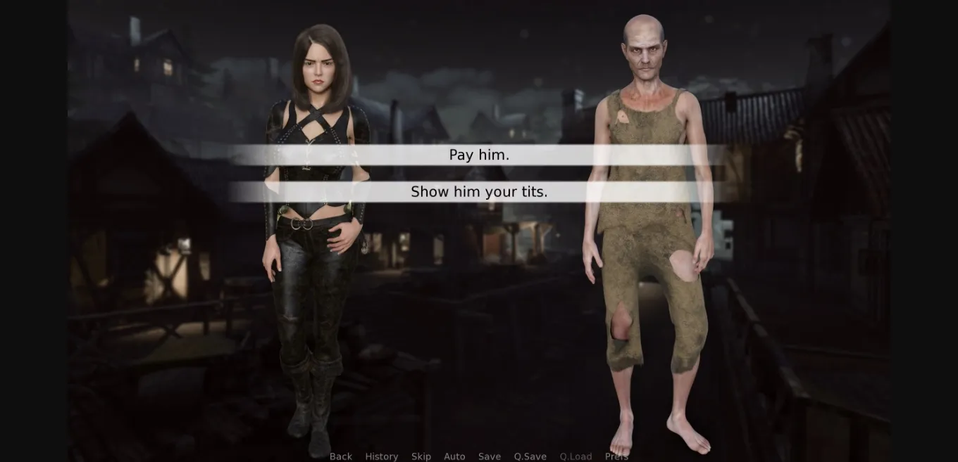 VN Ren'Py Abandoned Yharnam's Throne [v0.1] [Patches the Hyena] | Free Adult Games