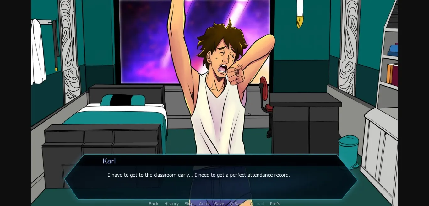 VN Ren'Py Abandoned Zero G Academy [v0.7] [Noce] | Free Adult Games