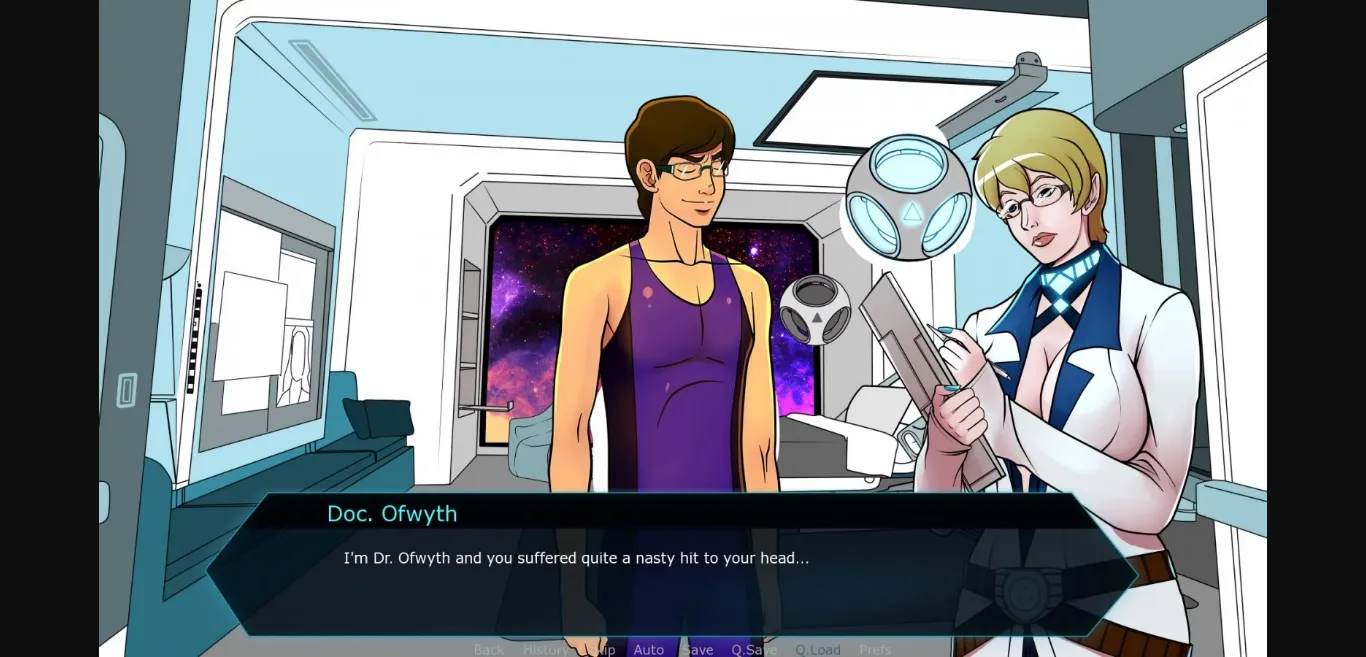 VN Ren'Py Abandoned Zero G Academy [v0.7] [Noce] | Free Adult Games