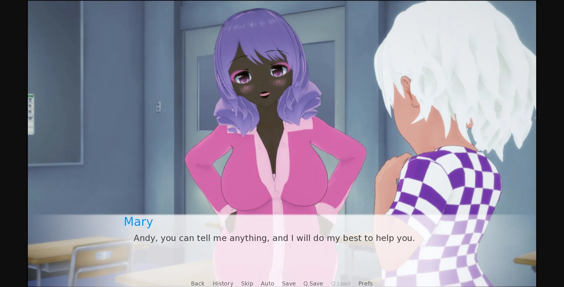 VN Ren'Py Almost a Kiss [v0.2] [Weird420XL] | Free Adult Games