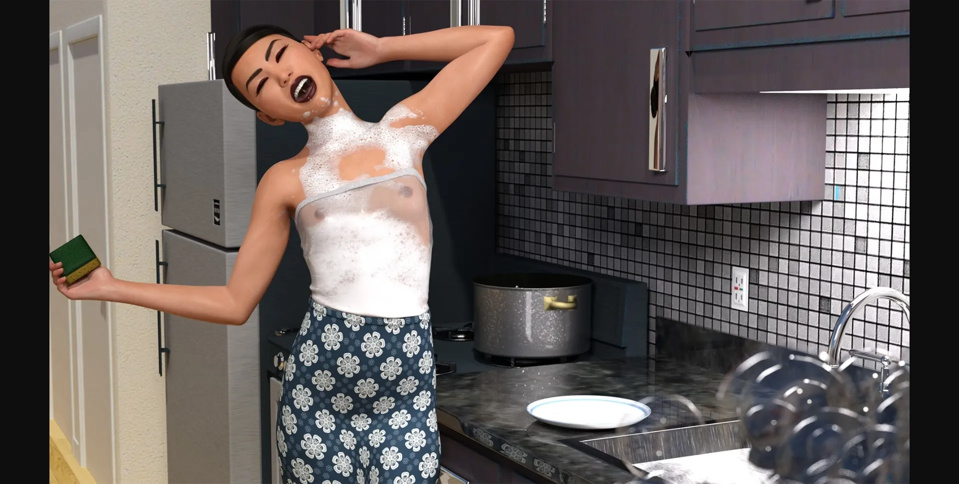 VN Ren'Py Back Home [v0.4.p4.3] [Caramba Games] | Free Adult Games