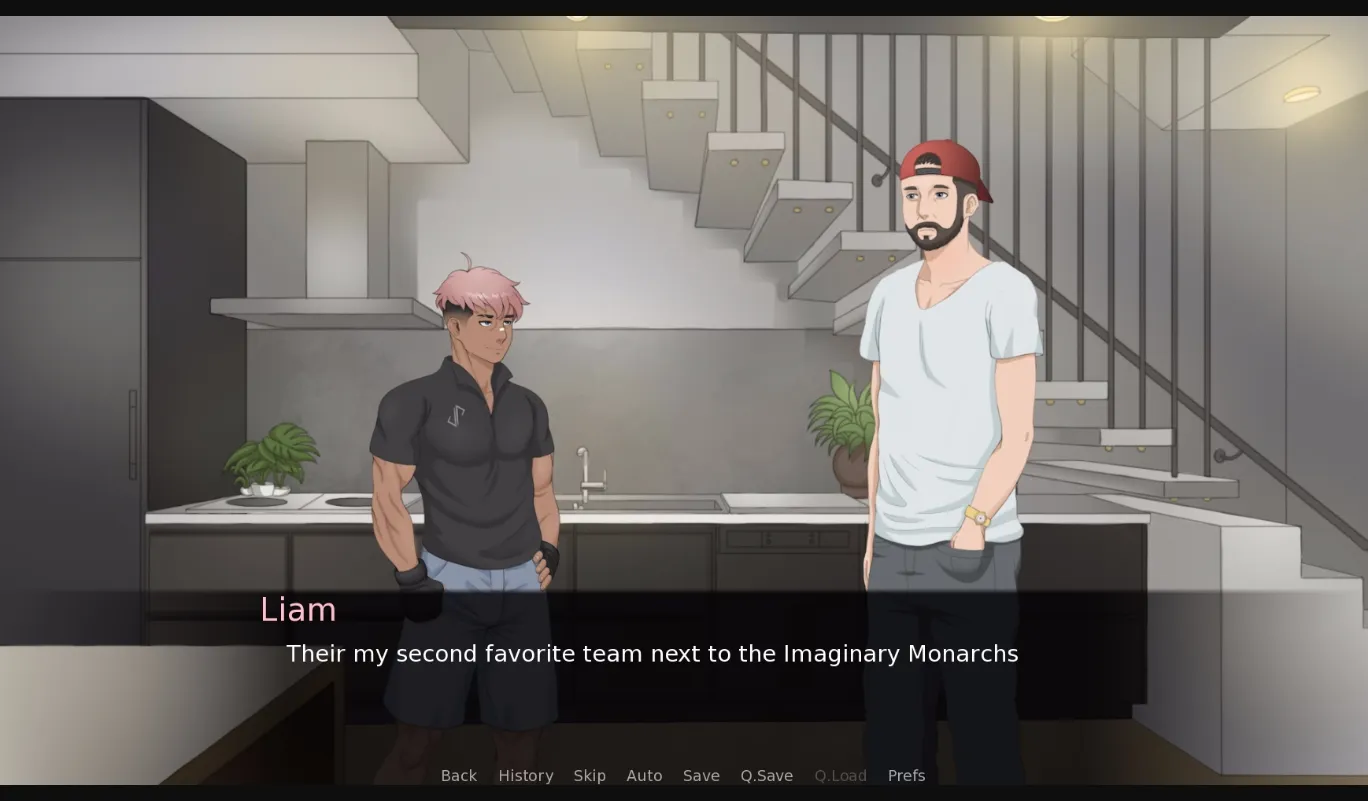 VN Ren'Py Bad Boy Liam Comes To Visit [v0.2-0.8] [Zeboon] | Free Adult Games