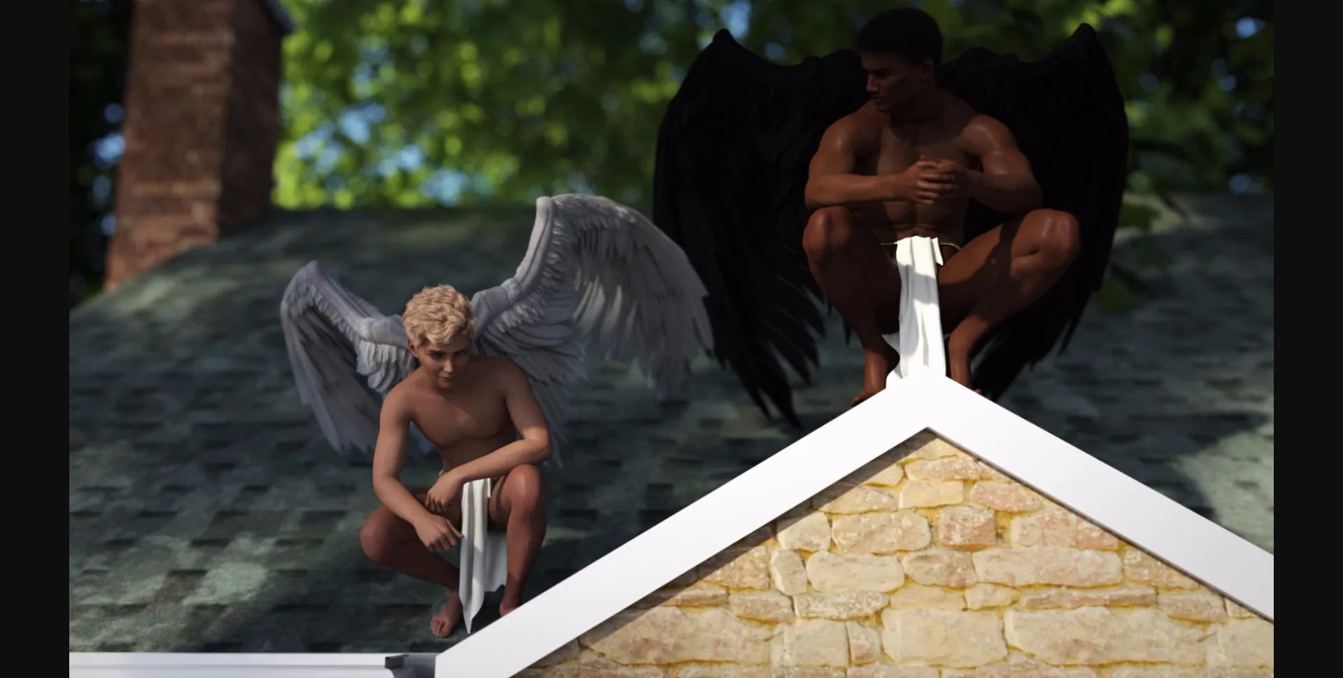 VN Ren'Py BEngel [v1.3] [Pridedrawing] | Free Adult Games