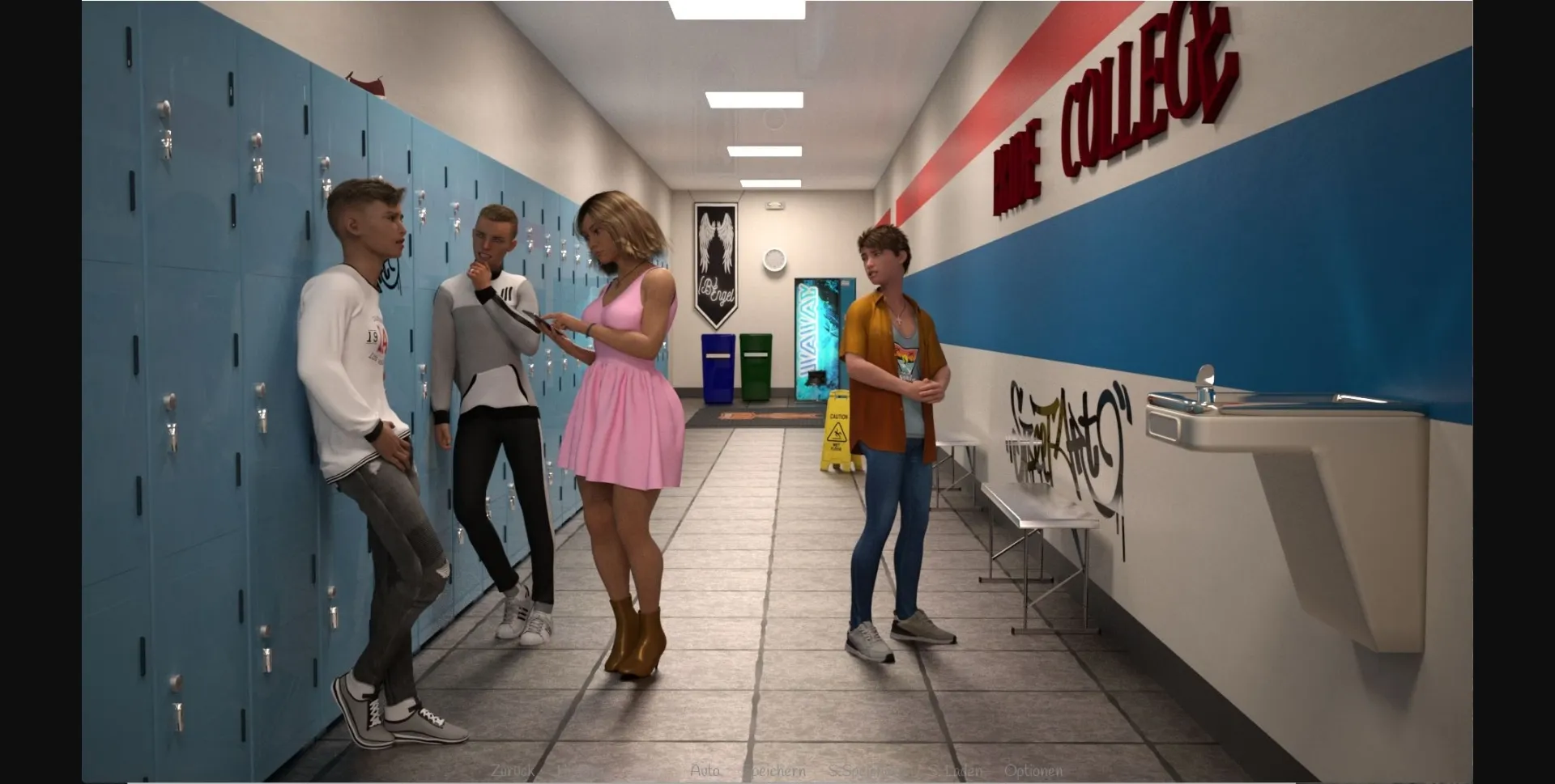 VN Ren'Py BEngel [v1.3] [Pridedrawing] | Free Adult Games