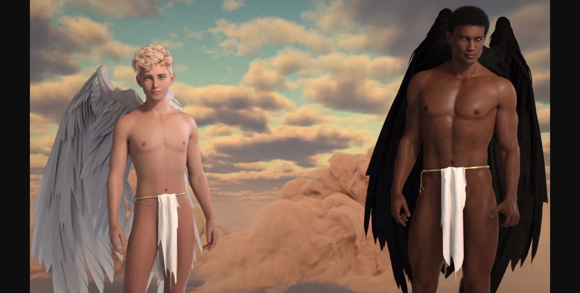 VN Ren'Py BEngel [v1.3] [Pridedrawing] | Free Adult Games