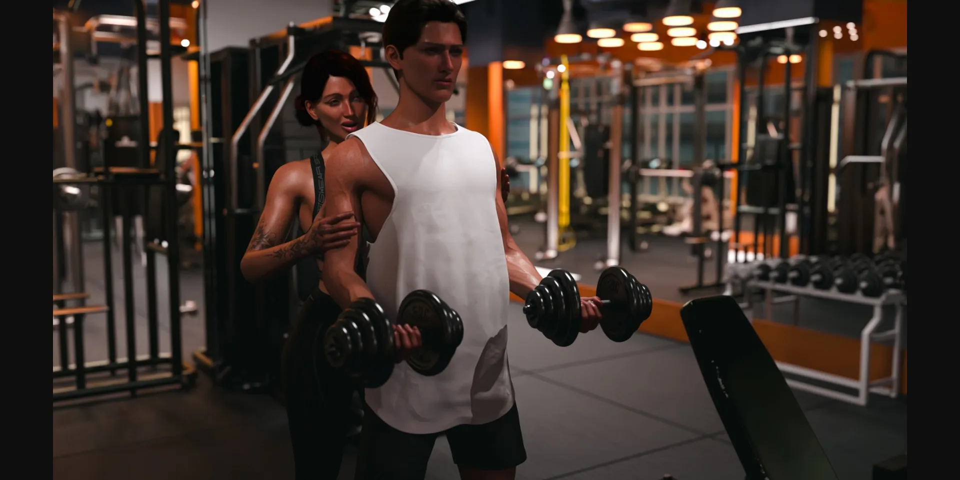 VN Ren'Py Between Duty and Love [v1.1] [DigitalJPlayground] | Free Adult Games