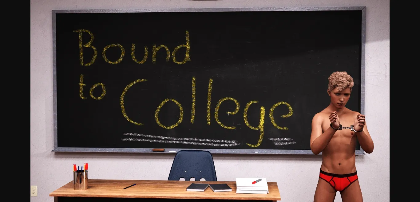 VN Ren'Py Bound to College [v0.7.0] [pridedrawing] | Free Adult Games