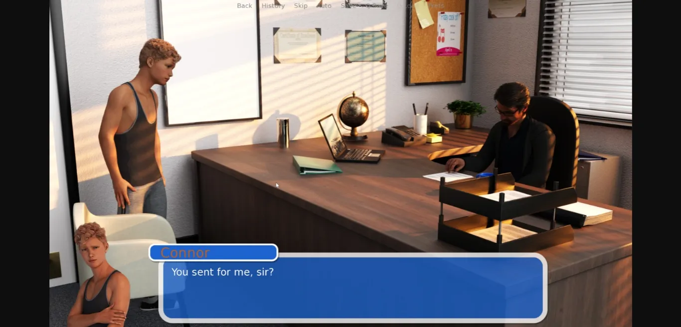 VN Ren'Py Bound to College [v0.7.0] [pridedrawing] | Free Adult Games