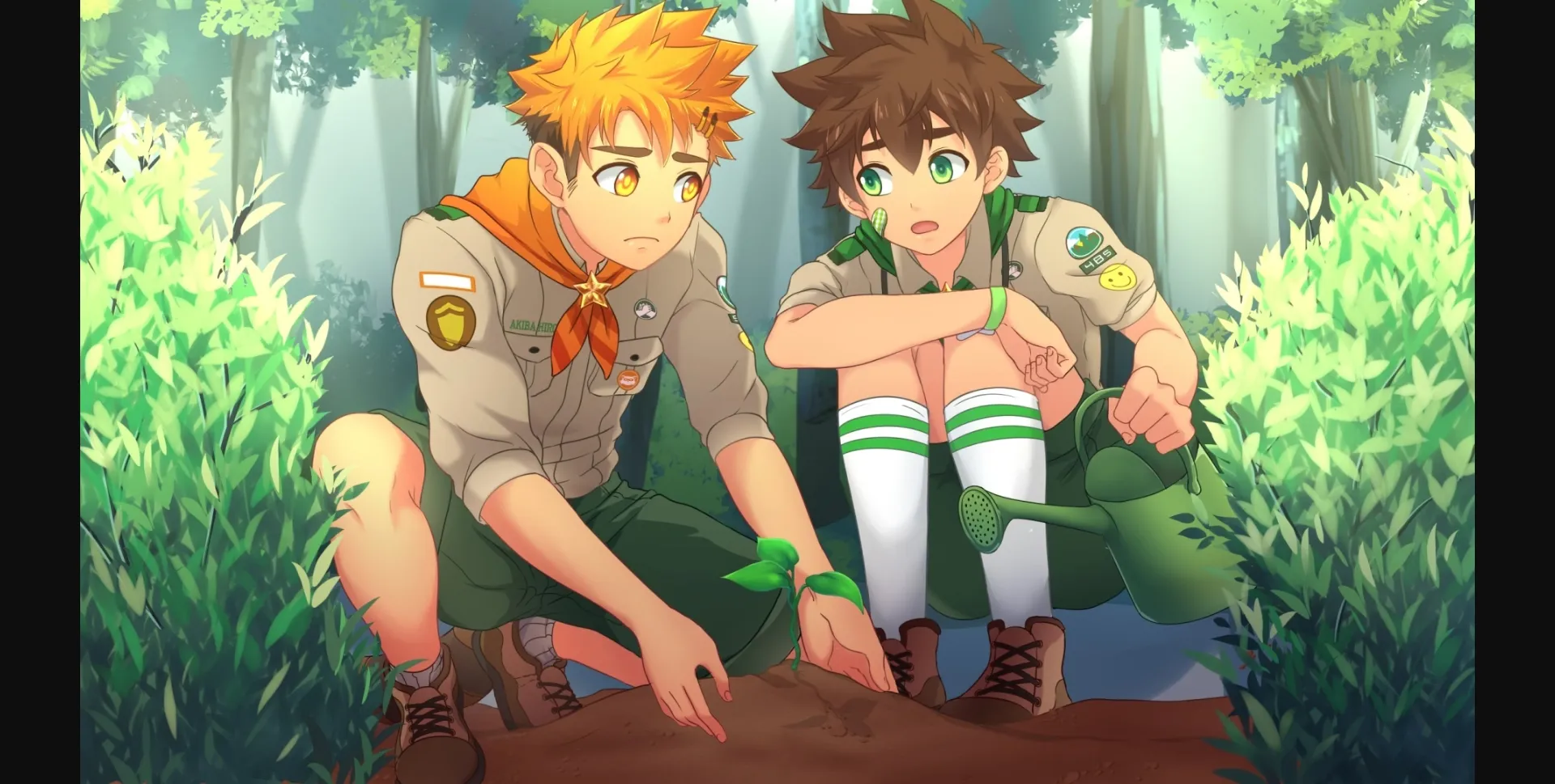 VN Ren'Py Camp Buddy Scoutmaster [v1.7 DLC] [Mikkoukun] | Free Adult Games