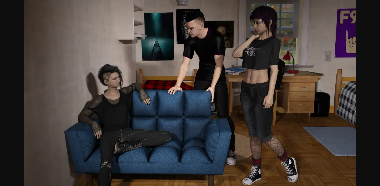 VN Ren'Py College Love Triangles [v0.3] [Lord Percy Games] | Free Adult Games