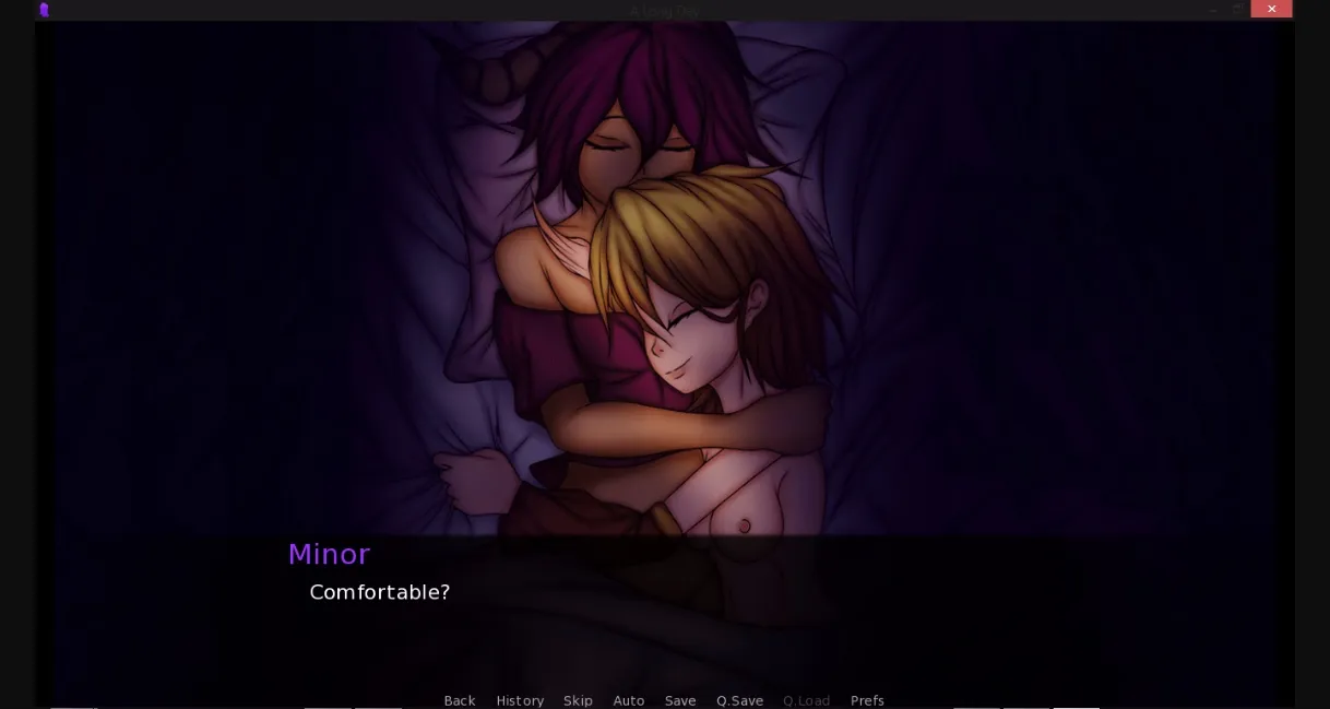 VN Ren'Py Completed A Long Day [v1.2.1] [OneZero Senpai] | Free Adult Games