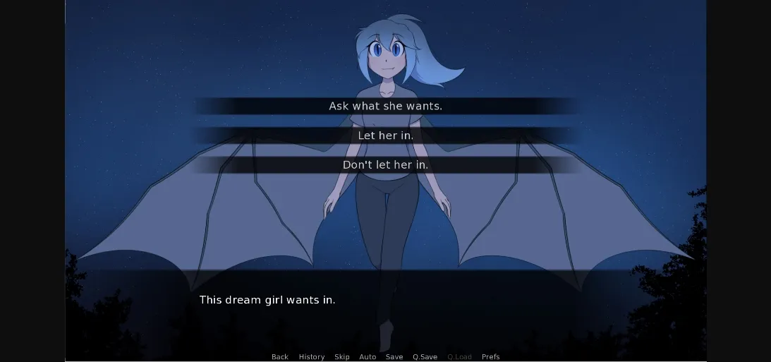 VN Ren'Py Completed A Night with a Bat Girl [v1.0] [furrgroup] | Free Adult Games