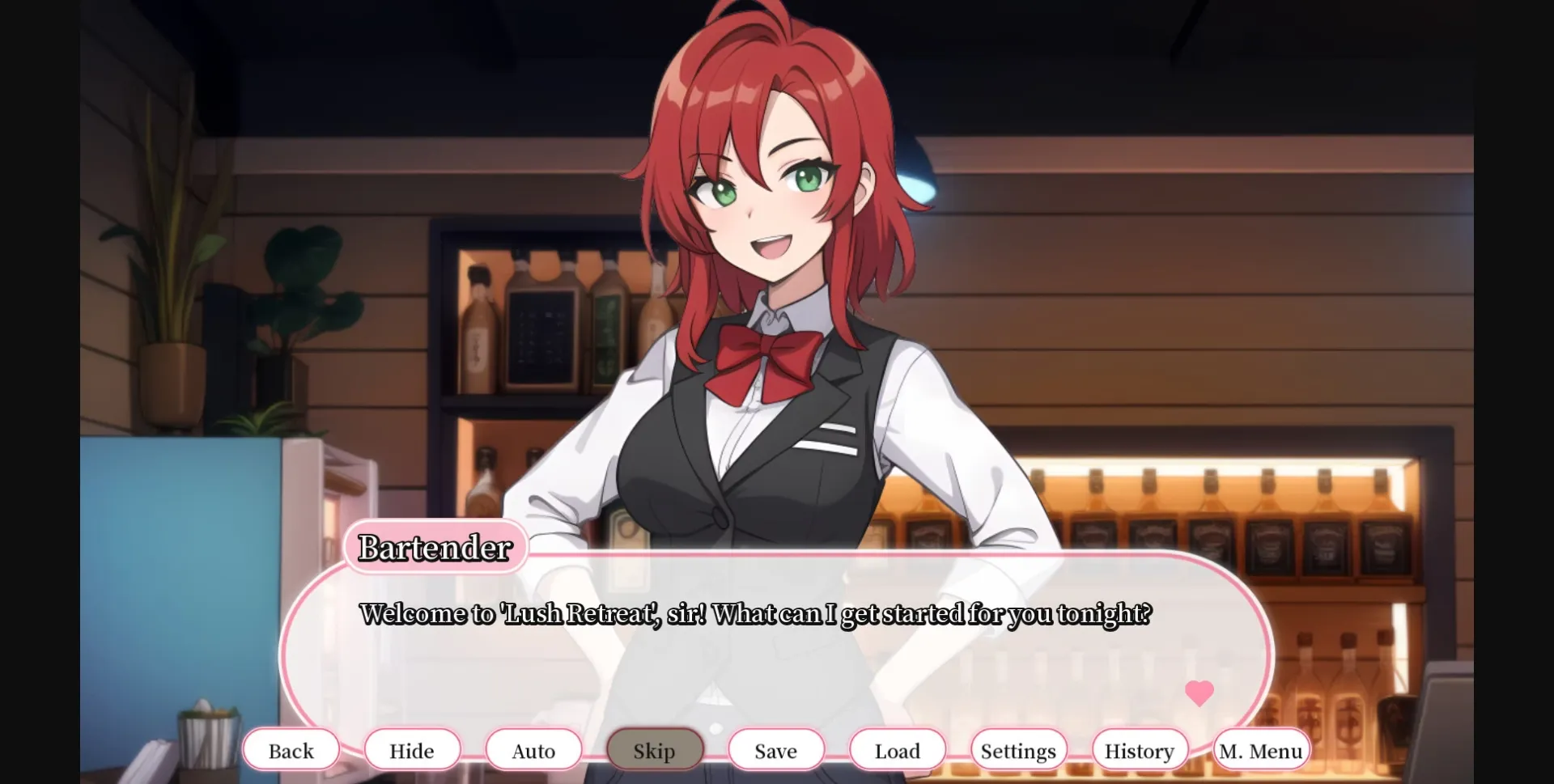 VN Ren'Py Completed A Night With  Bartender [Final] [Naughty Narratives] | Free Adult Games