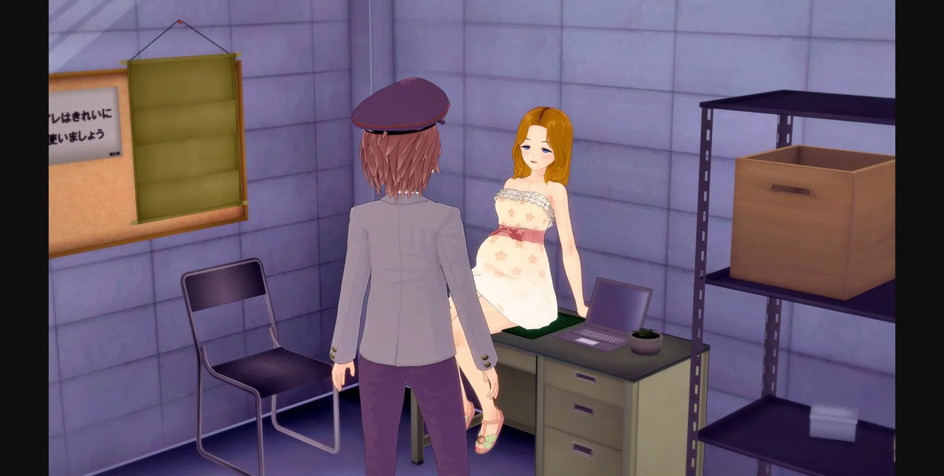 VN Ren'Py Completed A Night With Her [v1.01] [Fynnbarr] | Free Adult Games