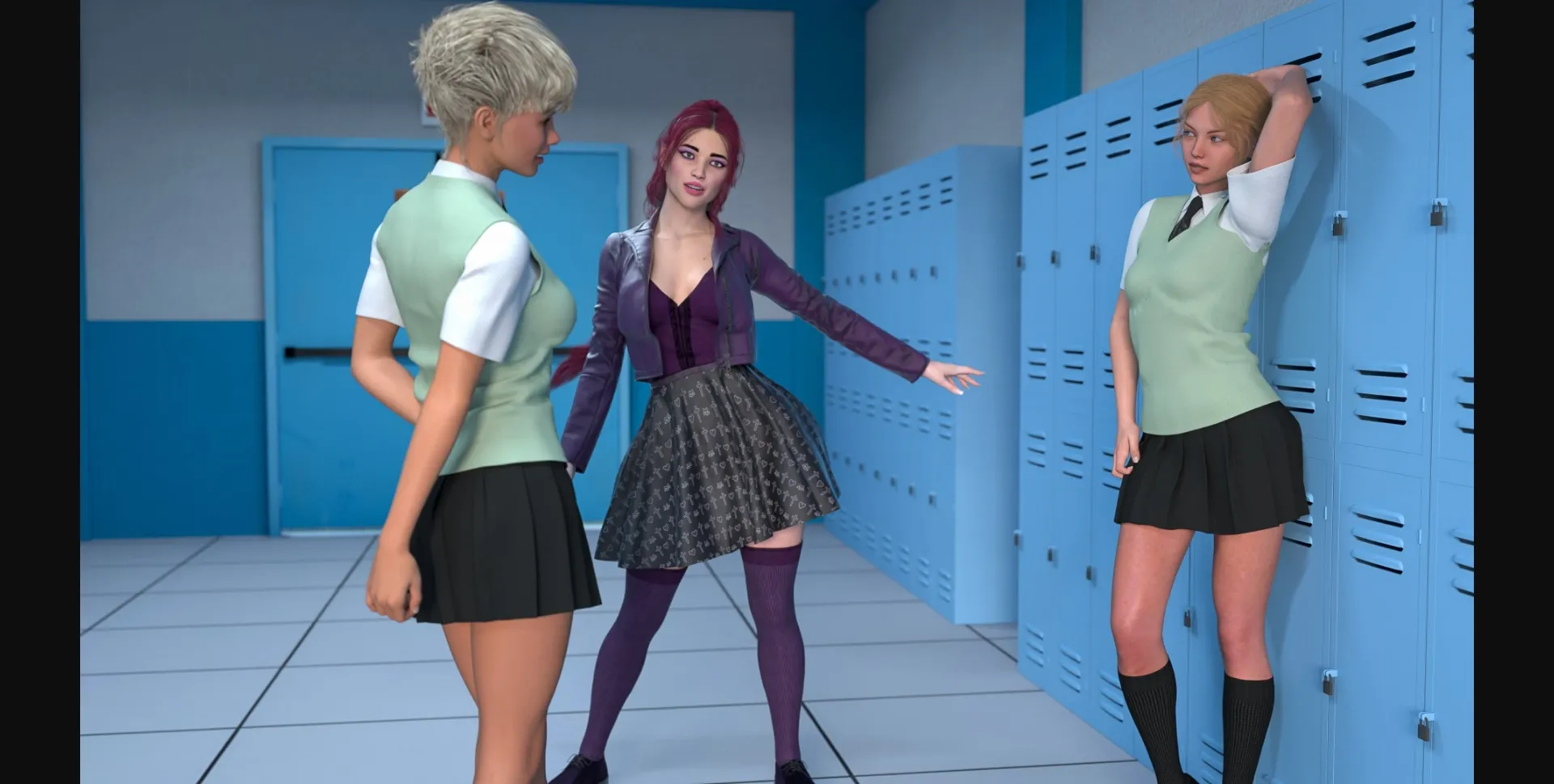 VN Ren'Py Completed Alison Fall of the Apple [v1.0] [OneManVN] | Free Adult Games