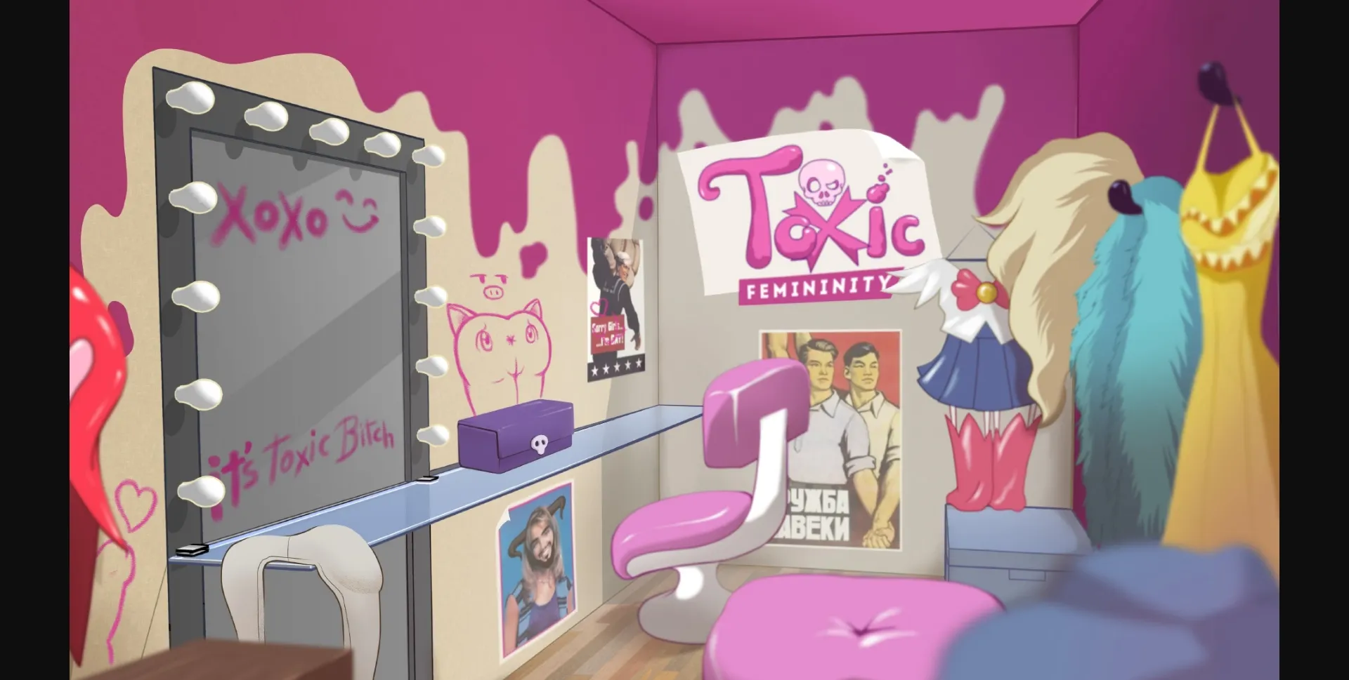 VN Ren'Py Completed All Men Are Pigs [v1.1.1] [Kaimaki Games] | Free Adult Games