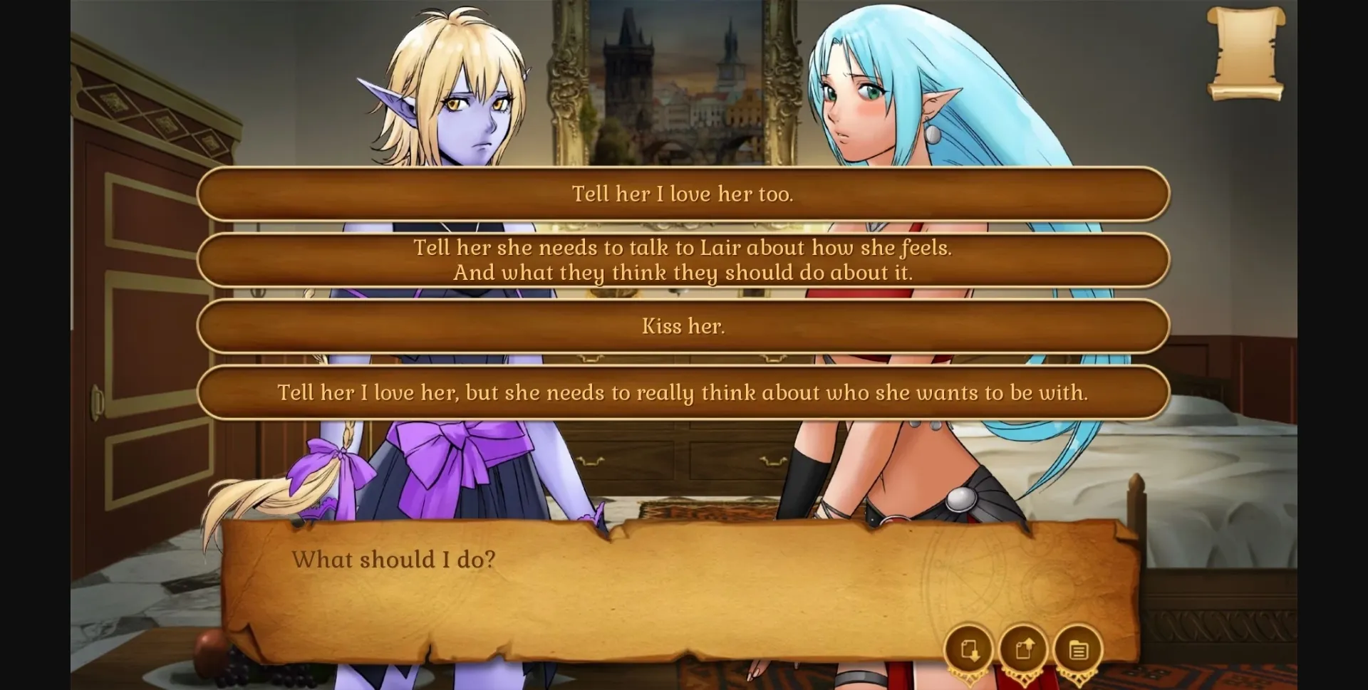 VN Ren'Py Completed Amber's Magic Shop [Winter Wolves] | Free Adult Games