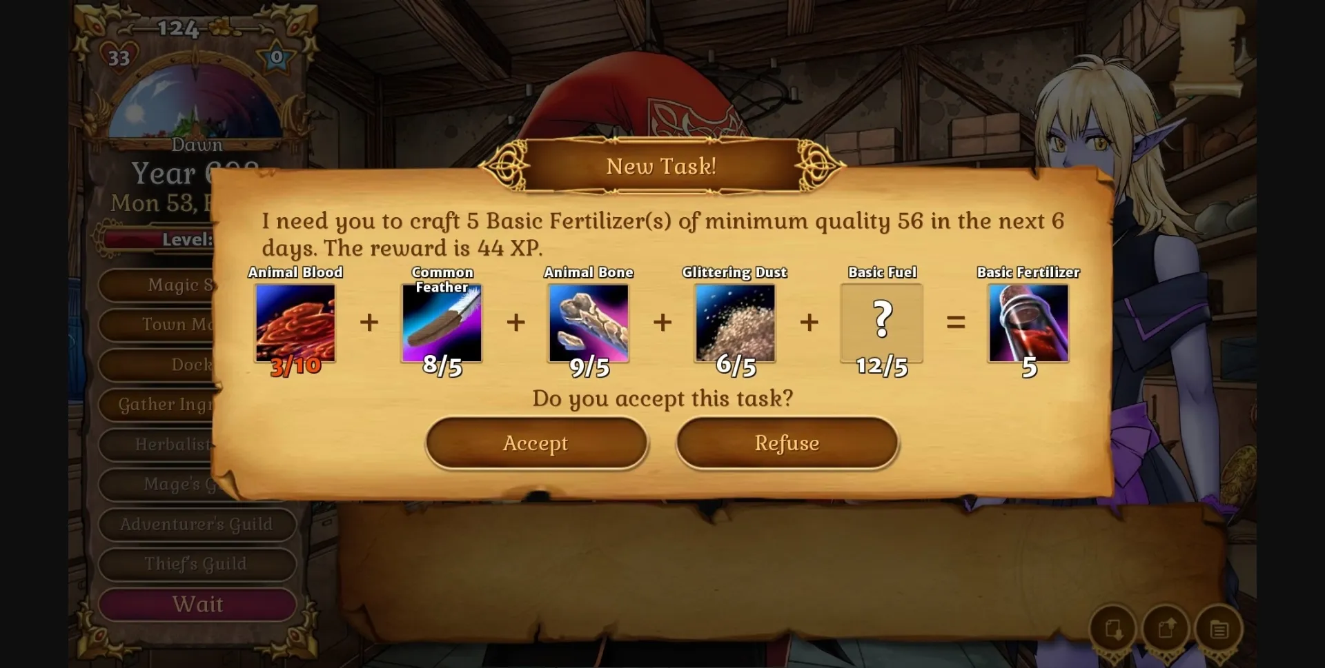 VN Ren'Py Completed Amber's Magic Shop [Winter Wolves] | Free Adult Games