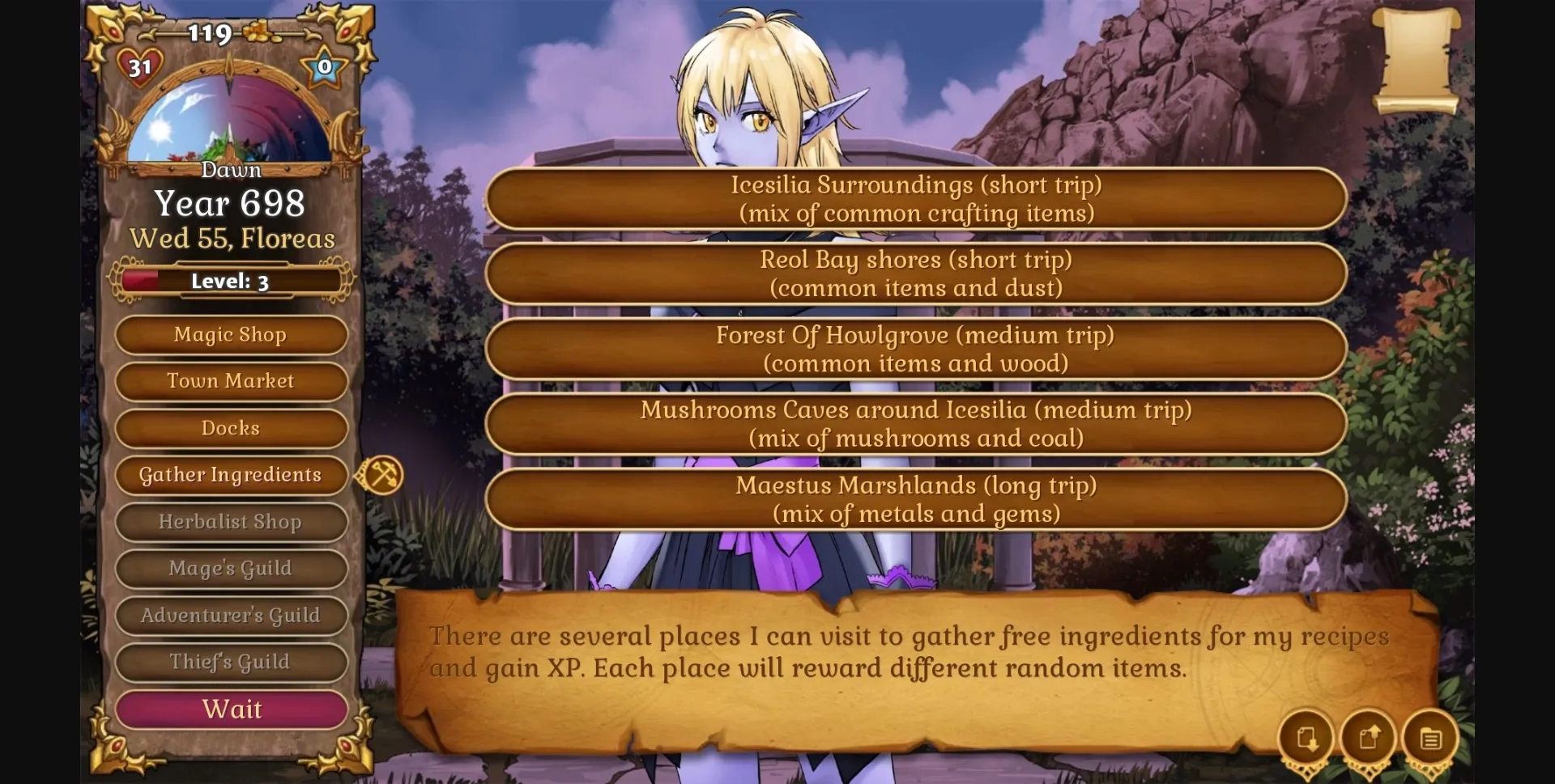 VN Ren'Py Completed Amber's Magic Shop [Winter Wolves] | Free Adult Games