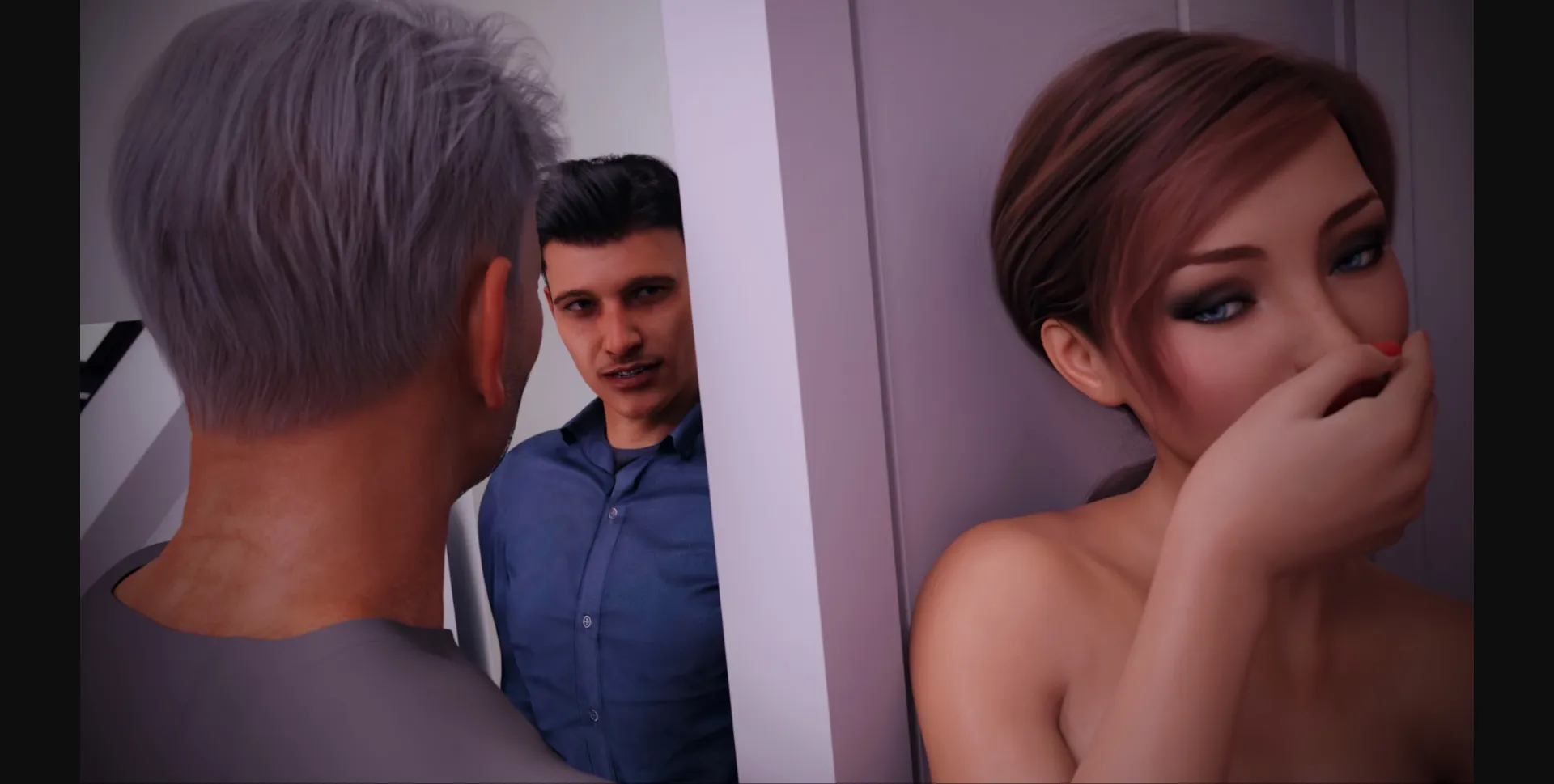 VN Ren'Py Completed Amber's Secret Lover [Final] [Sneaky Bastard] | Free Adult Games