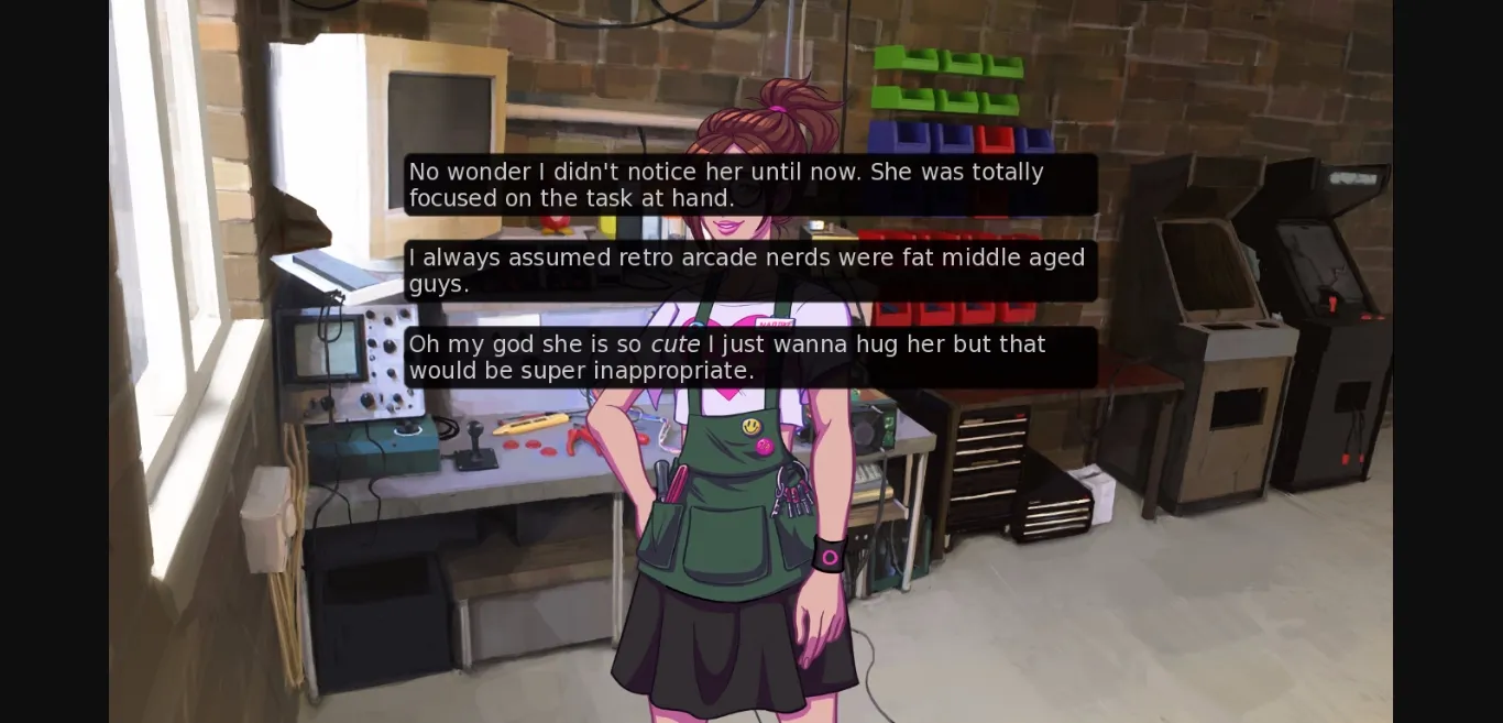 VN Ren'Py Completed Arcade Spirits [v2.2] [Fiction Factory Games] | Free Adult Games