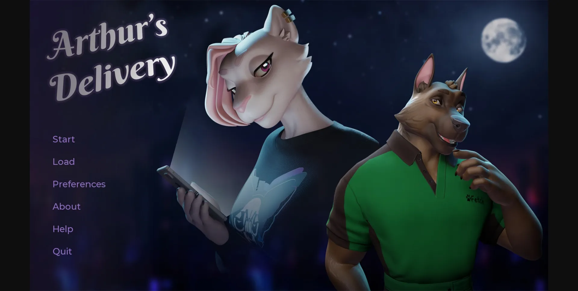 VN Ren'Py Completed Arthur's Delivery [v1.0] [Silvertale] | Free Adult Games