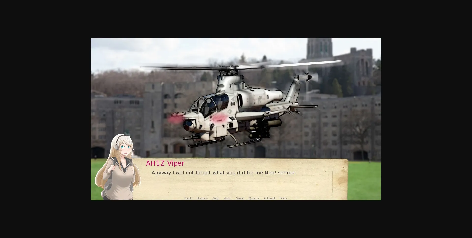 VN Ren'Py Completed Attack Helicopter Dating Simulator [Final] [Curse Box Studios] | Free Adult Games