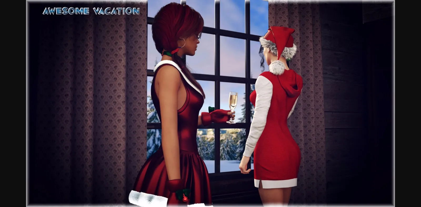 VN Ren'Py Completed Awesome Vacation  Winter Dreams [Asario] | Free Adult Games
