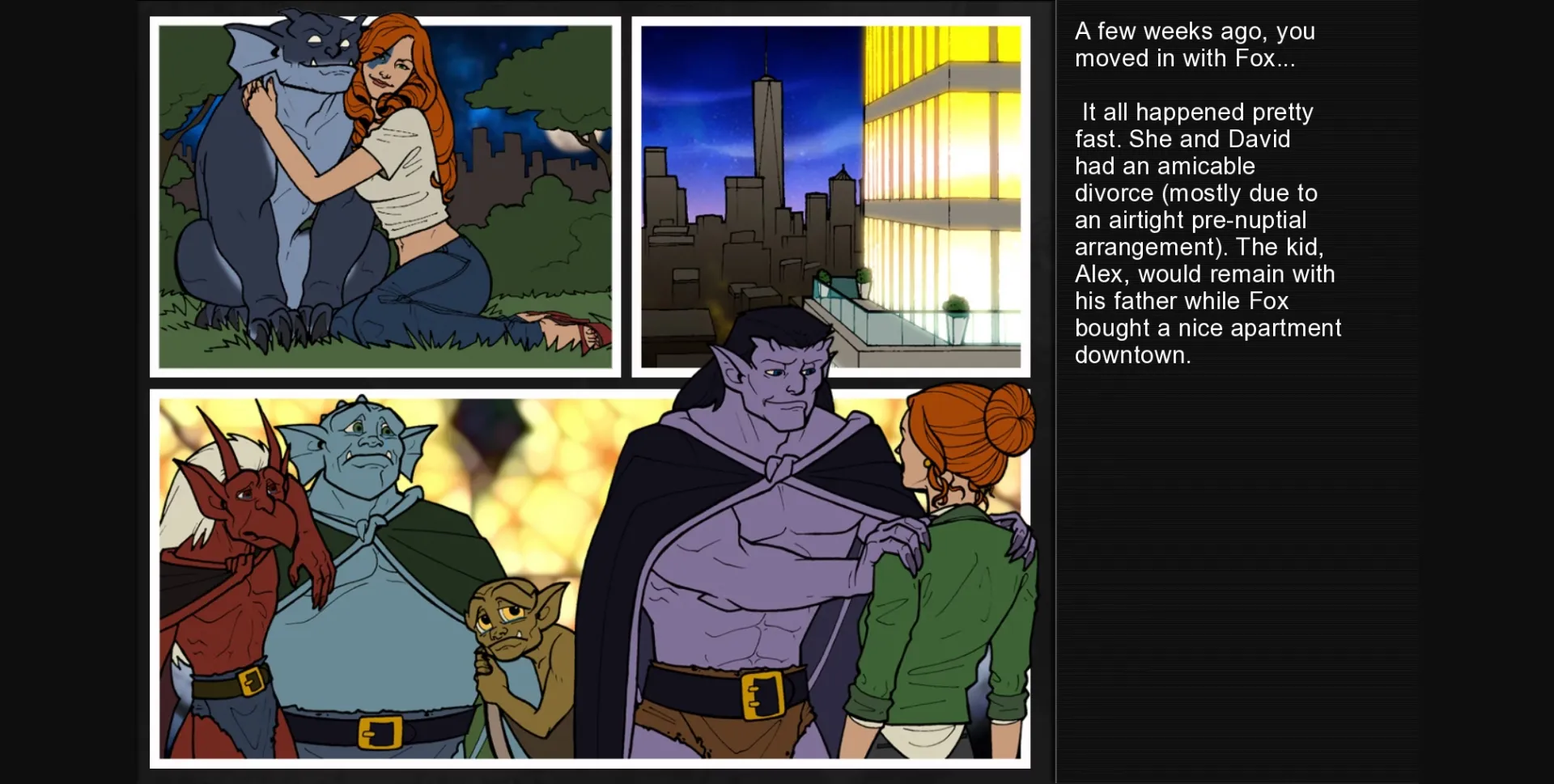 VN Ren'Py Completed Beast vs Bitch 2, Gargoyles, Date Night [Alx & Khronos] | Free Adult Games