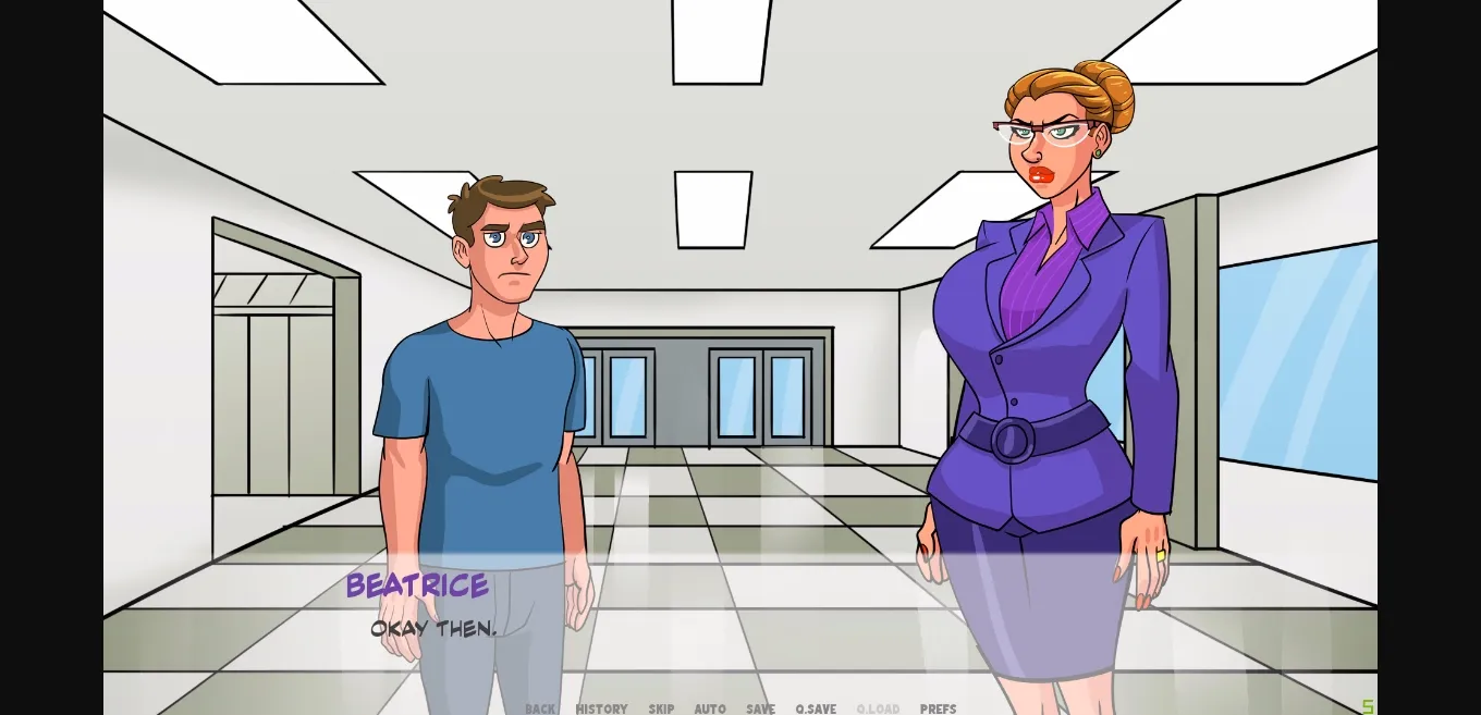 VN Ren'Py Completed Beatrice in the Crush [v1.0] [John North] | Free Adult Games