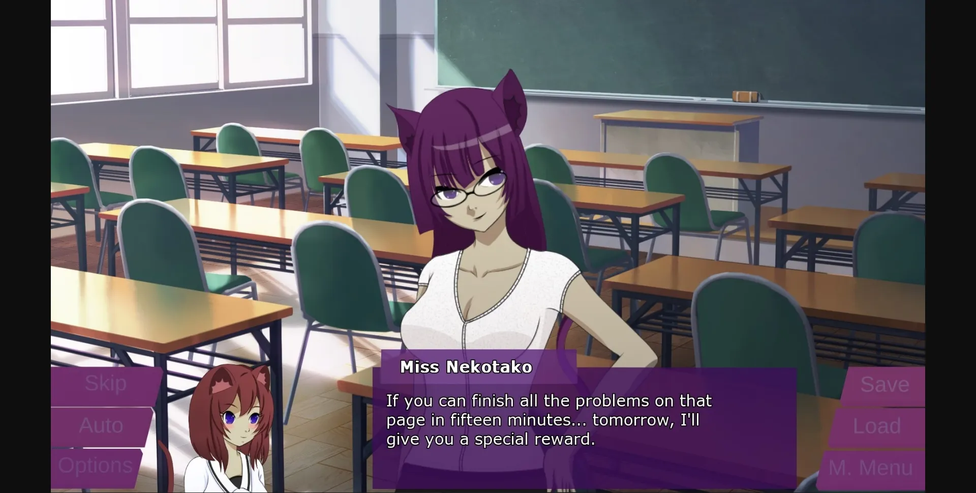 VN Ren'Py Completed Catgirl Highschool [v1.0] [NewWestGames] | Free Adult Games