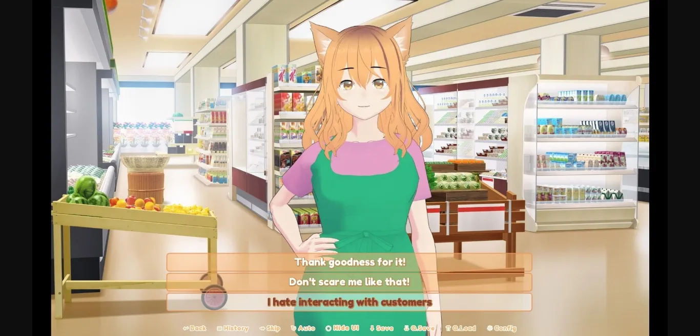 VN Ren'Py Completed Cats in Heat - Convenience Coworkers [Final] [Artoonu] | Free Adult Games